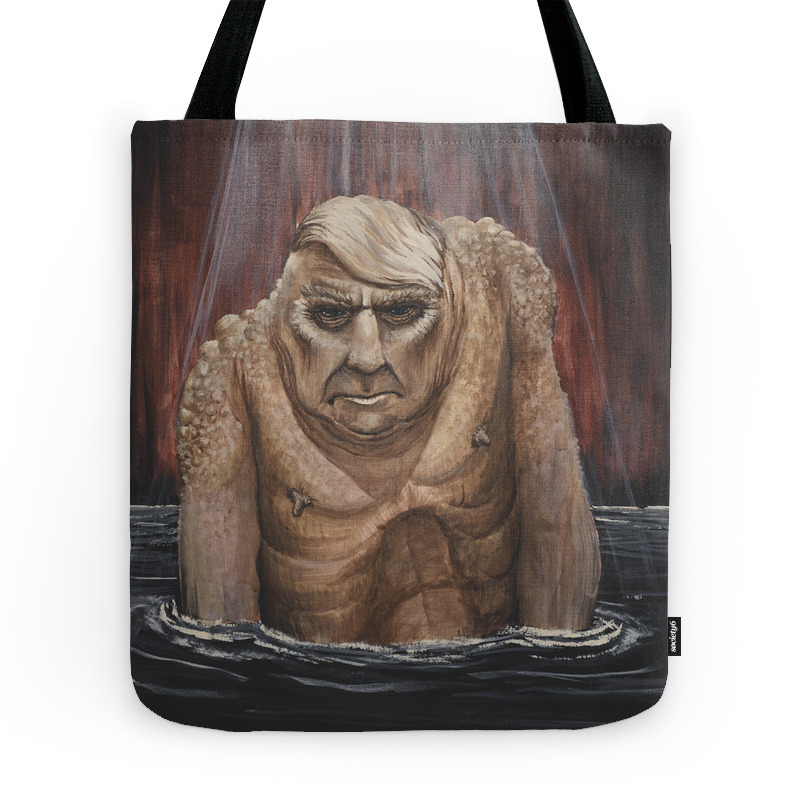 The Emergence of Trump Tote Bag by nicksparger