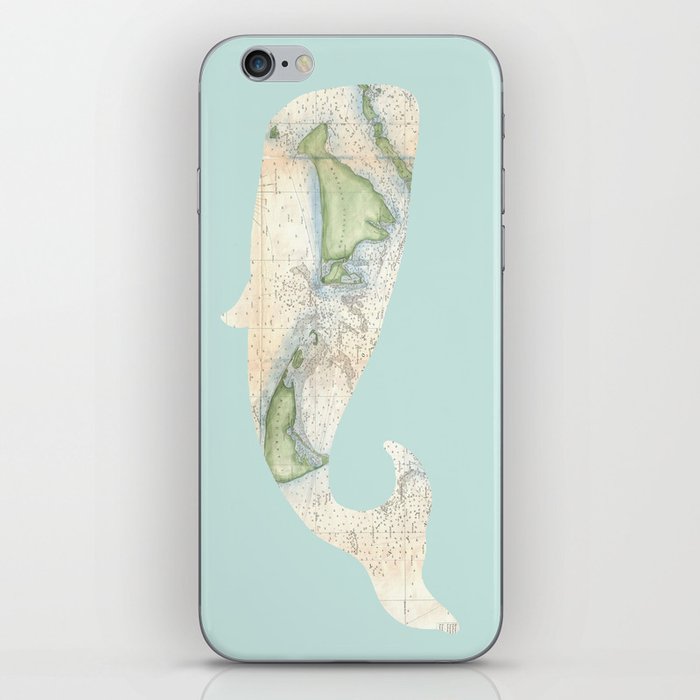 Nantucket Whale iPhone Skin