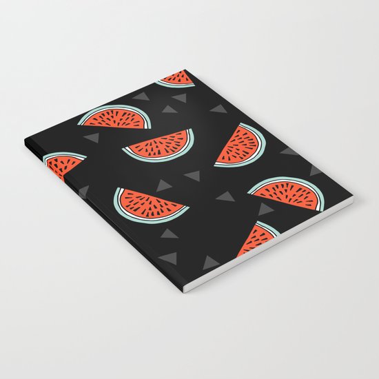 Watermelon by Andrea Lauren Notebook