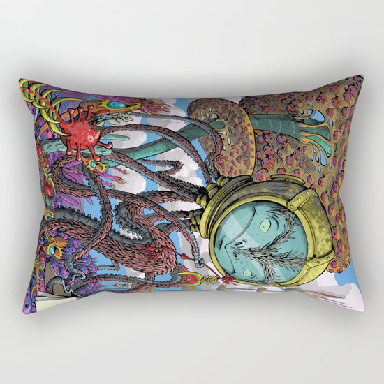 Otherworldly Ecologist Rectangular Pillow