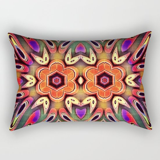 Flower Power Rectangular Pillow