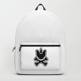 Uniskull logo print, grunge unicorn skull Backpack | Logo, Cute, Black And White, Goth, Uniskull, Einhorn, Funky, Skeleton, Kawaii, Gift 