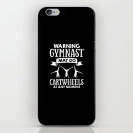 Cartwheel Gymnastic Cartwheeling Athletes Gymnast iPhone Skin