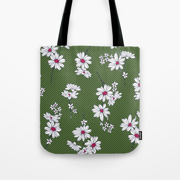summer Floral seamless pattern Tote Bag