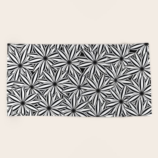 Pattern W Beach Towel