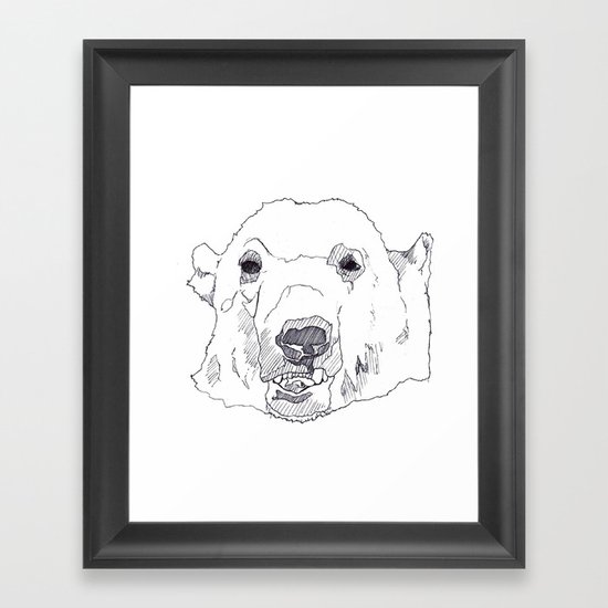 PolarBear- Framed Art Print