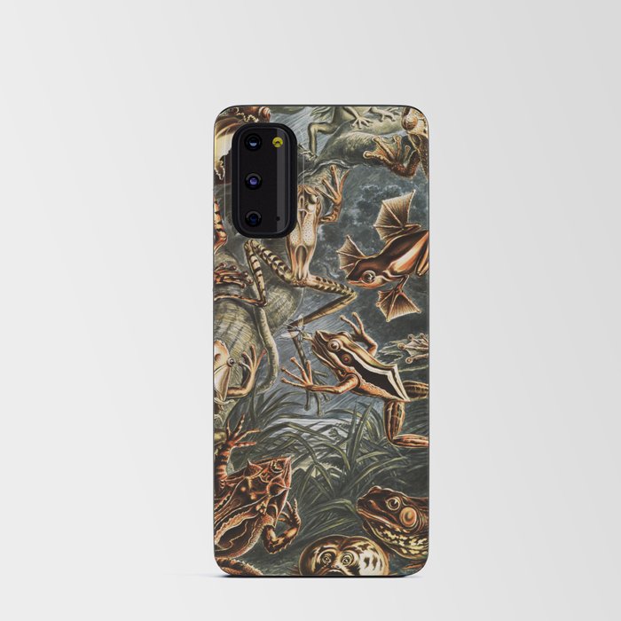Batrachia–Frösche by Ernst Haeckel Android Card Case
