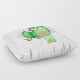 Green Lion Floor Pillow