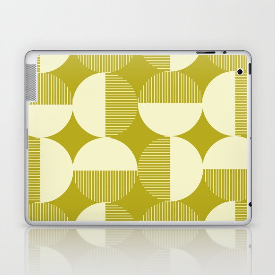 midcentury abstract 7 Laptop & iPad Skin