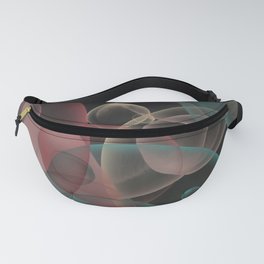 Imagination Unleashed abstract bubbles art Fanny Pack