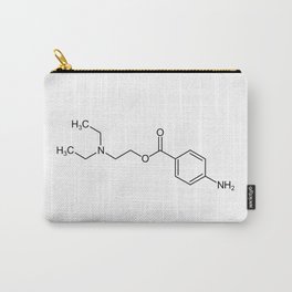 cocaine chemical formula Carry-All Pouch