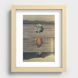 Totems Recessed Framed Print