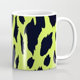 Hyena Coffee Mug | Animal, Africa, Lion, Carnivore, Mbjp, Animalprint, Neonyellow, Hyaenidae, Bammbamm, Pattern 