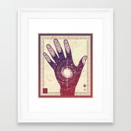 Left Hand Framed Art Print