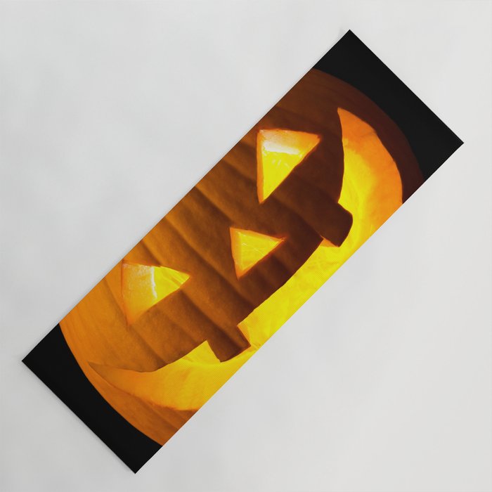 Halloween Pumpkin Yoga Mat