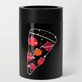 Space Pizza (black) Can Cooler