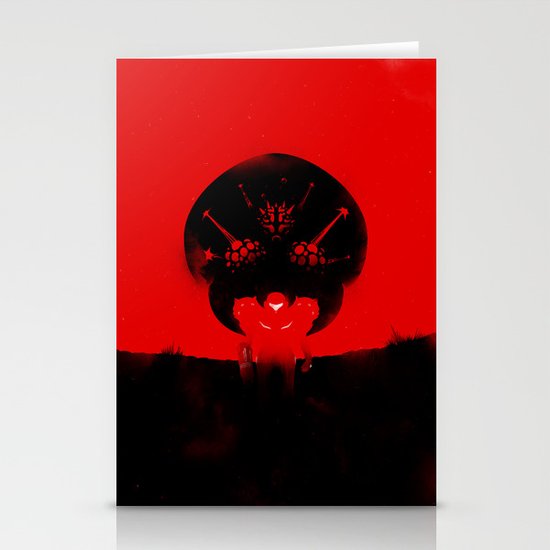 Super Metroid Stationery Cards