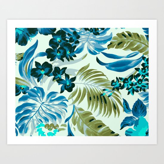 Jungle blush - fall Art Print