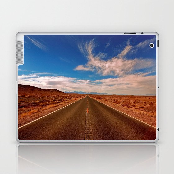 Desert Road Photo Laptop & iPad Skin
