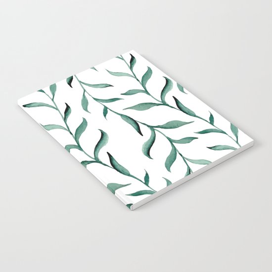 Blue branches. Notebook