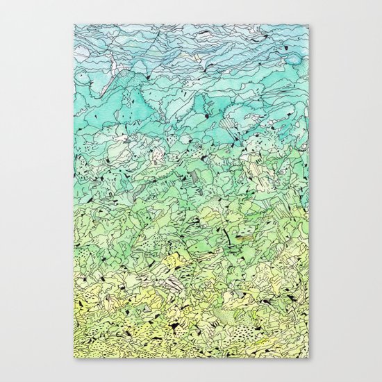 Between The Earth and Sky Canvas Print