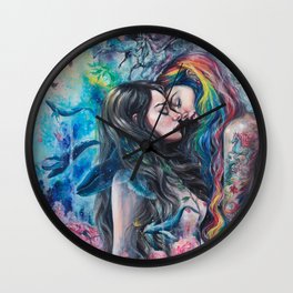 Colorful Me Wall Clock