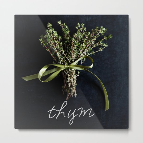 Thym Metal Print