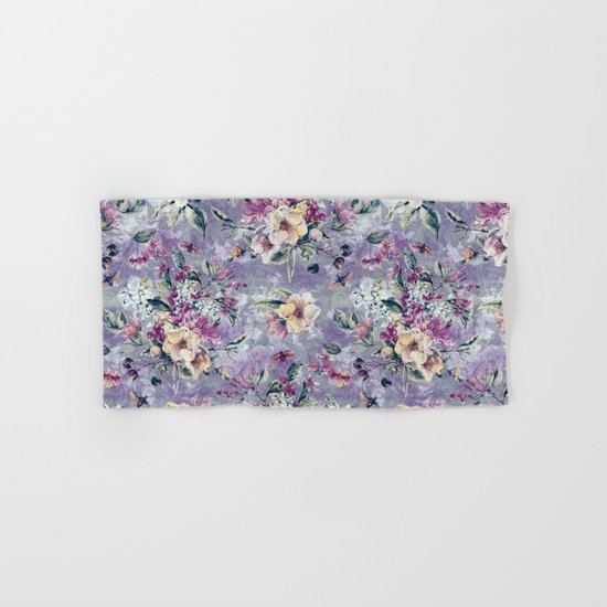 Floral Ocean IV Hand & Bath Towel