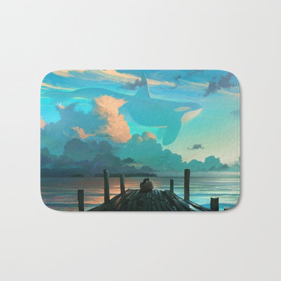 Sky for Dreamers Bath Mat