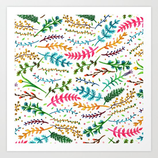 Foliage Art Print