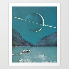 Space Exploration Art Print