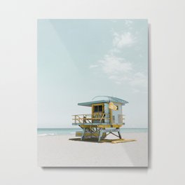Miami, FL. 2022 Metal Print | Beach, City, Rich, Vacation, Palmtrees, Miamifl, Blueskies, Miami, Skyscrapers, Cityphotography 