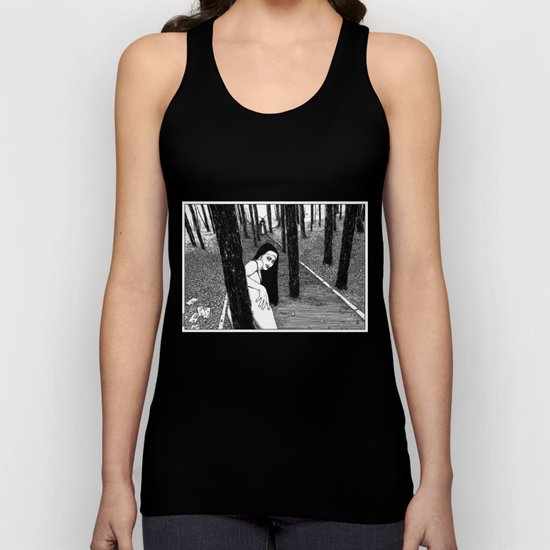 asc 603 - L'histoire sans fin (The Garden of Forking Paths) Unisex Tank Top