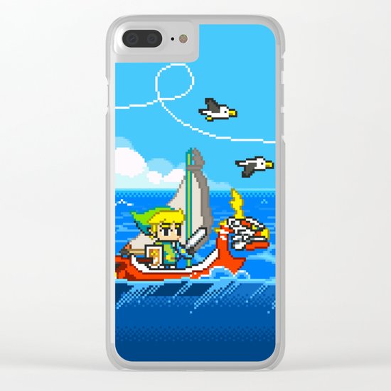 The Legend of Zelda: Wind Waker Advance Clear iPhone Case