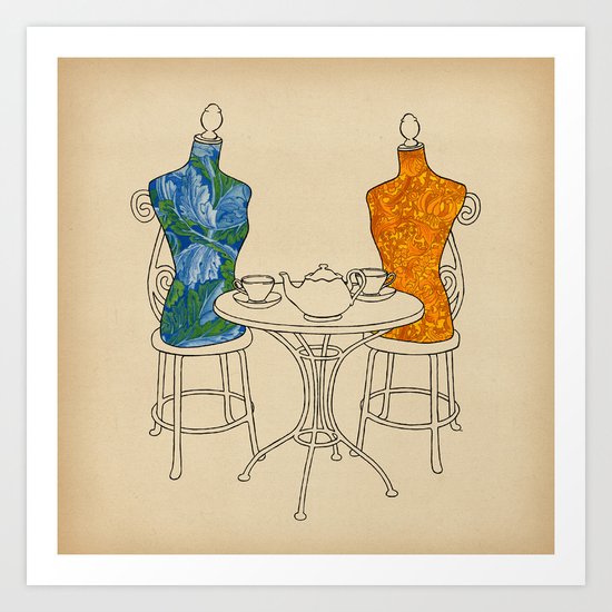 High Tea Art Print