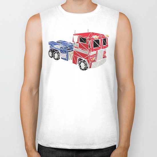 The Optimus Prime Biker Tank