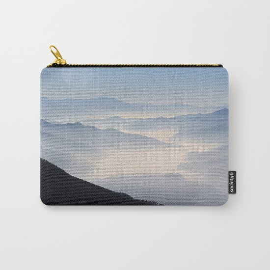 Blue Valley #mountains Carry-All Pouch