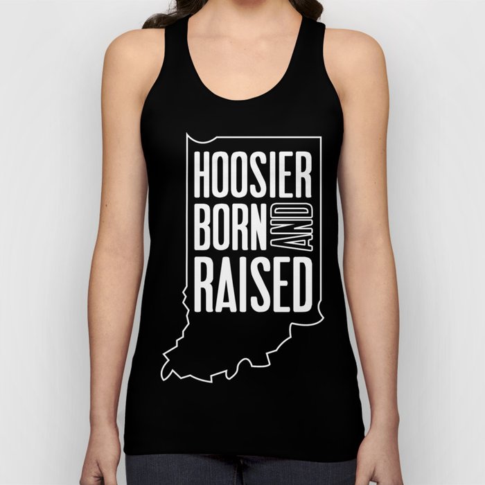 Hoosier Born and Raised Tank Top