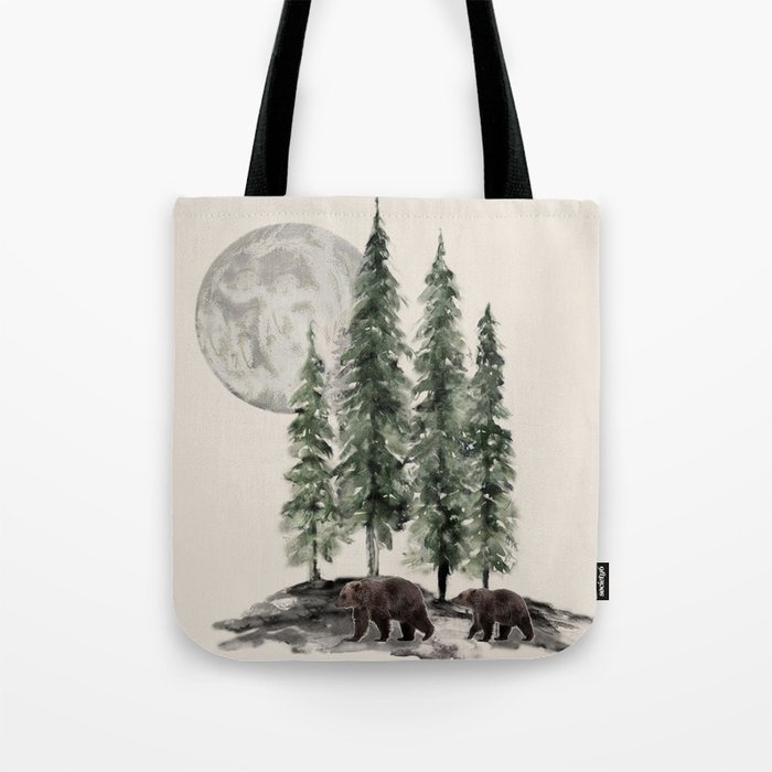 Full Moon Rising Tote Bag