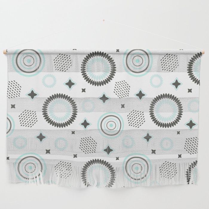 Abstract pattern. Scandinavian style.  Wall Hanging