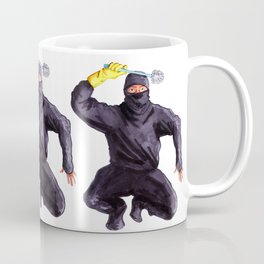 Bathroom Ninja Coffee Mug