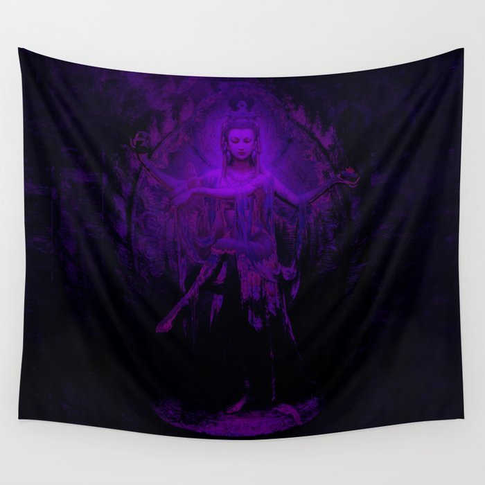 Kuan yin tapestry on sale