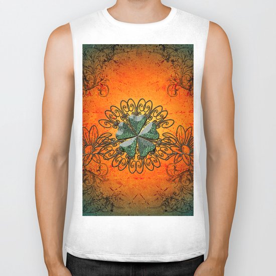 Decorative design Biker Tank