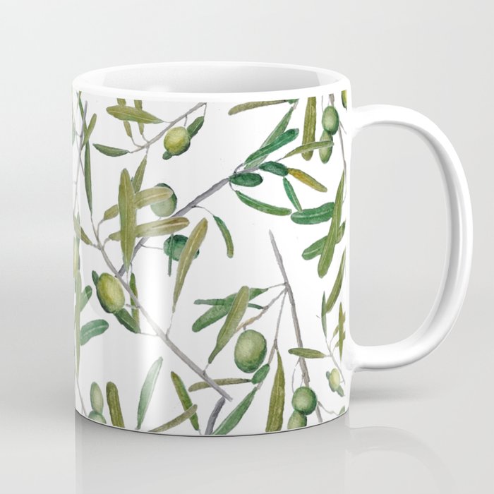 olive pattern Coffee Mug