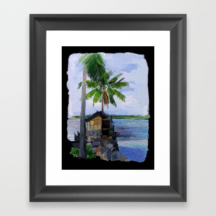 Kerala Coconuts - 186 Framed Art Print