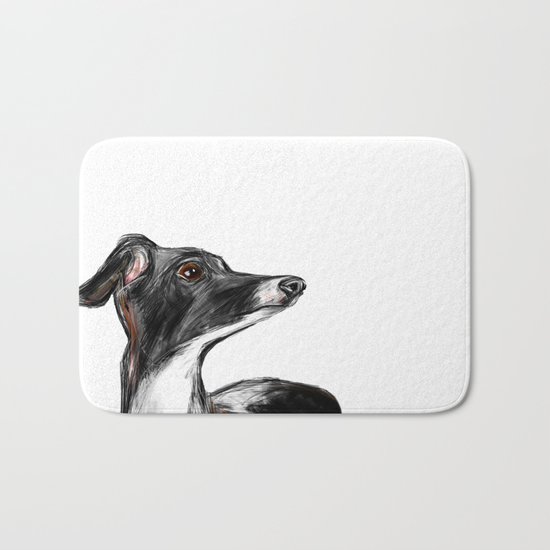 Italian Greyhound Bath Mat