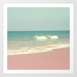 Sea waves 4 Art Print