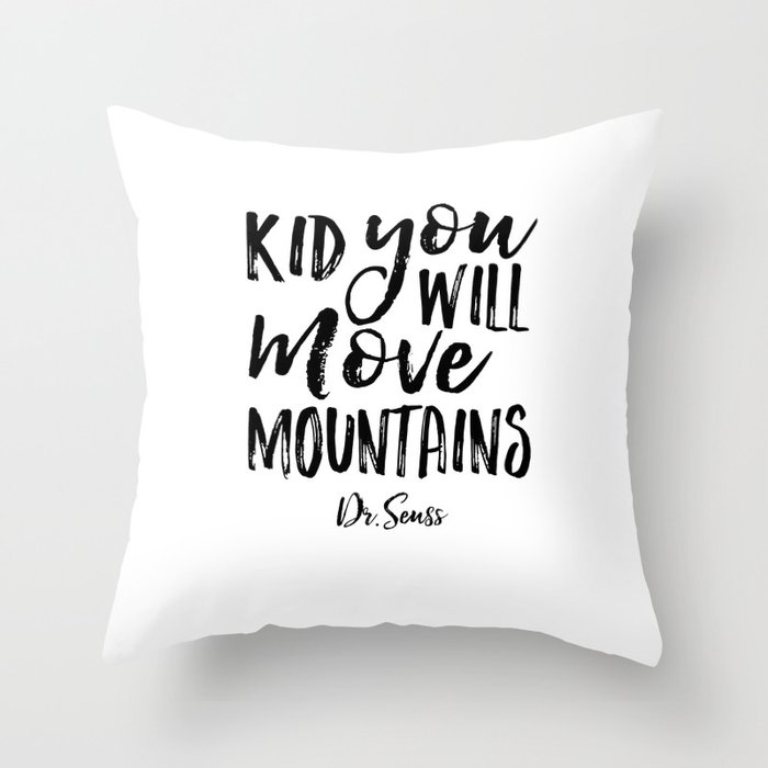 Kid You Ll Move Mountains Birthday Kids Room Decor Kids Gift