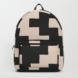 Geometric Southwestern Minimalism Dark Backpack