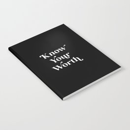 Know Your Worth Notebook